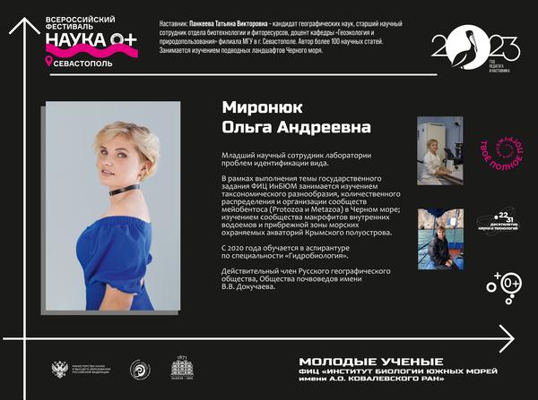 Миронюк Ольга Андреевна