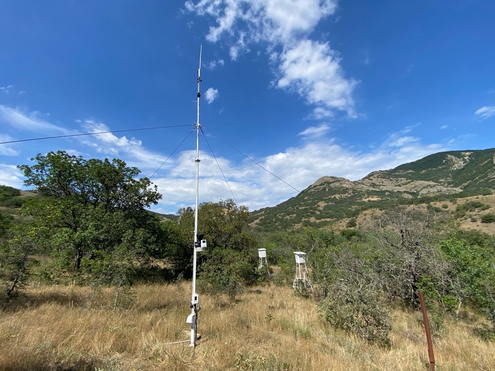 Метеостанция на ландшафтно-географическом стационаре