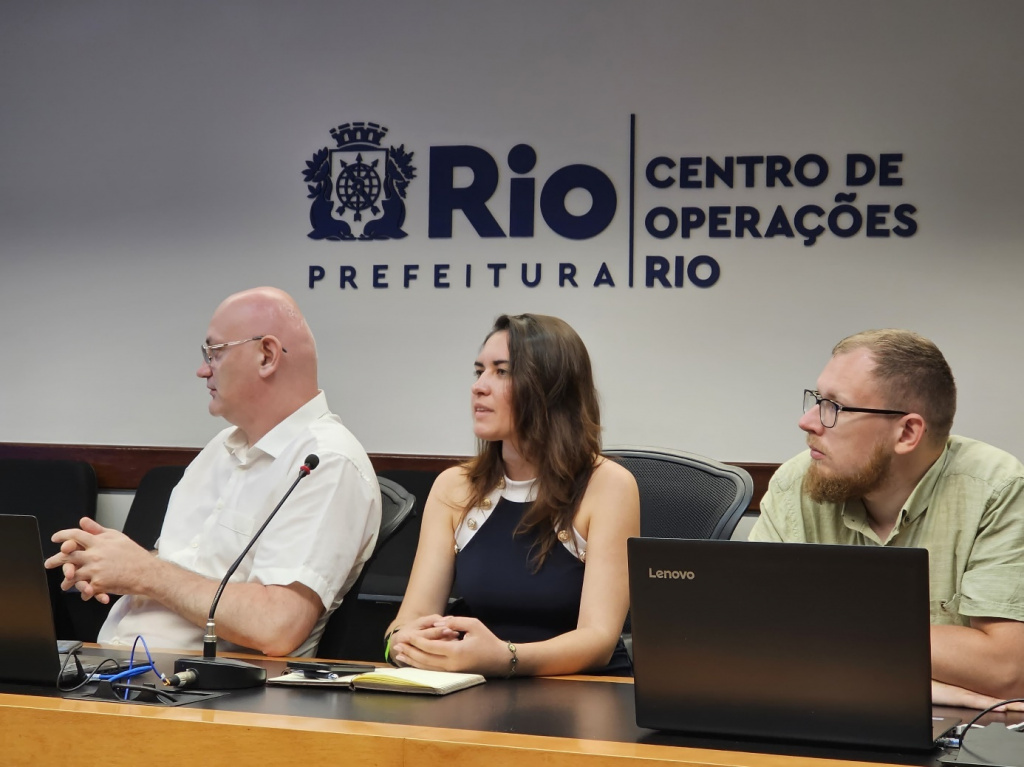 Рисунок 7 – Делегация российской делегации в Операционном центре Рио-де-Жанейро